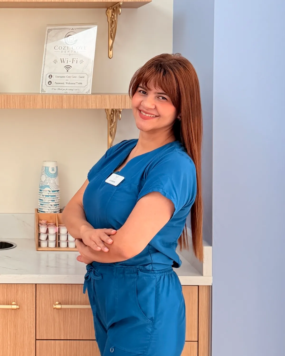 Katherine, Dental Assistant at Cozy Cove Dental